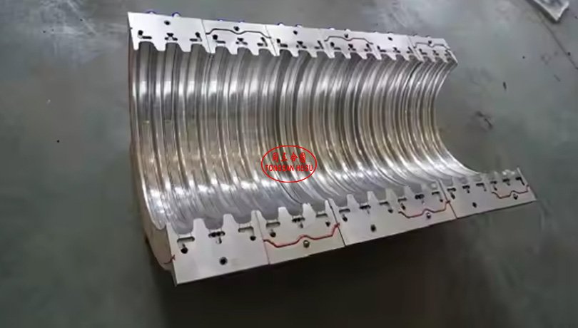 75-160mm DWC Doule wall corrugated pipe making machine