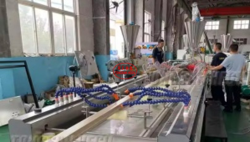 wpc door frame machine