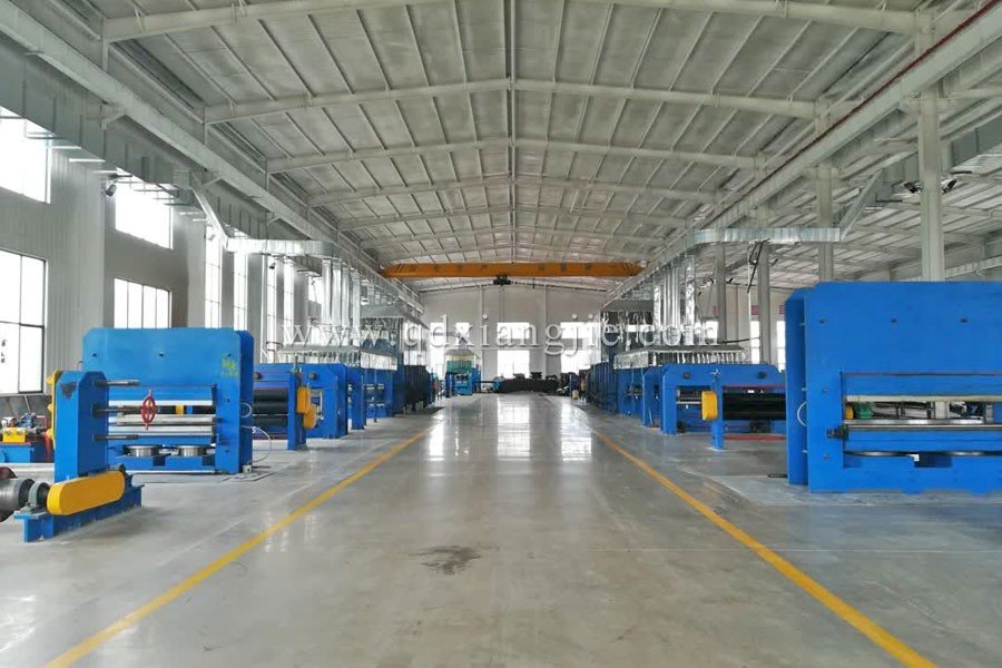Conveyor belt production line