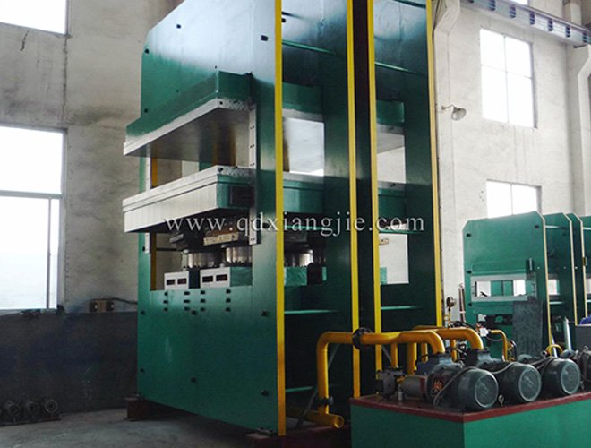 Frame type plate vulcanizer