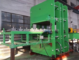 Frame type plate vulcanizer