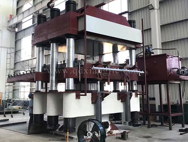 3000*3000/3000T single-cylinder bridge bearing vulcanizer