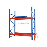 Heavy duty beam rack