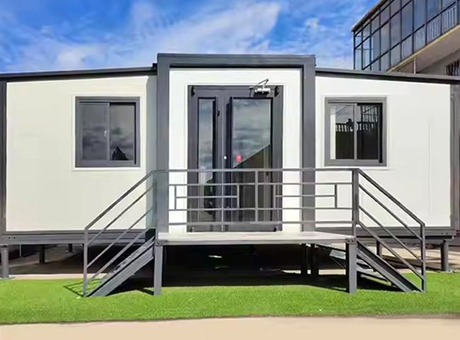 Double-Wing Folding Steel Container House or Shop