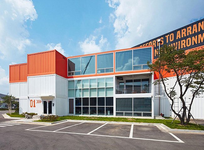 Foldable Shipping Container House