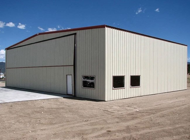 Steel Prefabricated Aircraft Hangar