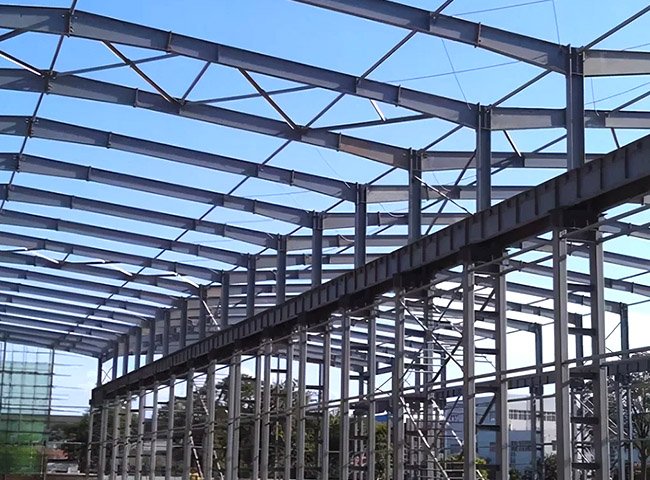 Steel structure hotel building prefab design