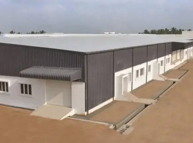Prefabricated Steel Storage Shed Warehouse