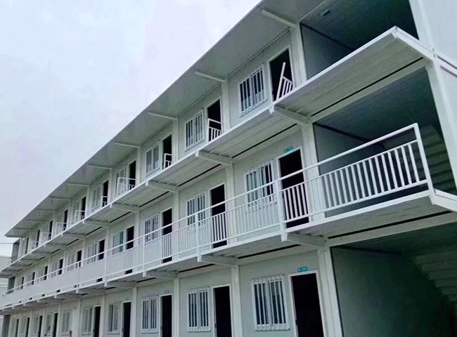 Expandable 40ft Worker Flat Pack Container House