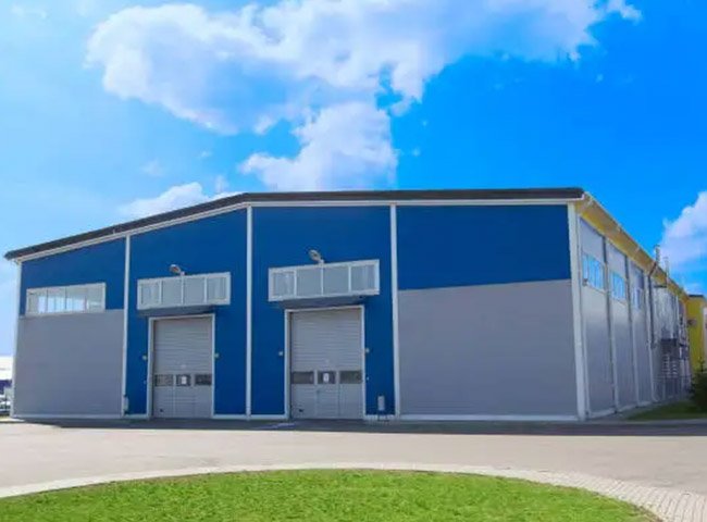 Prefabricated Steel Storage Shed Warehouse