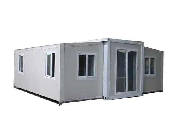 20ft Double-Winged Container House with Sandwich Panels