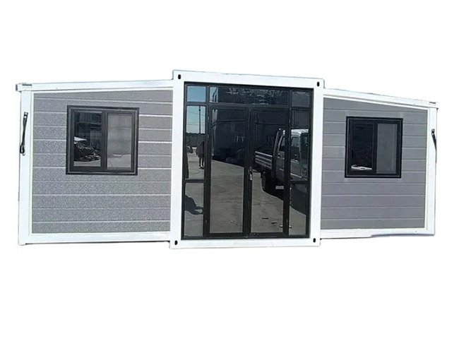 20ft Double-Winged Container House with Sandwich Panels