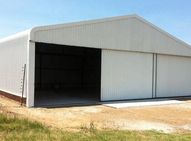 Steel Aircraft Hangar Building