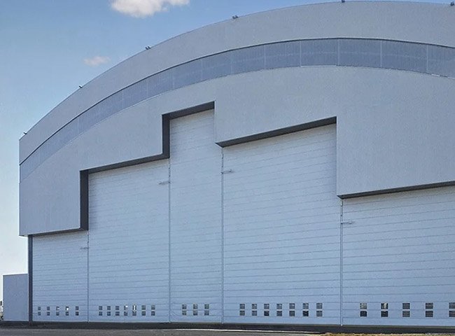 Light Prefab Steel Aircraft Hangar