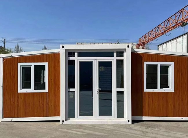 20ft Double-Winged Prefabricated Folding Container House