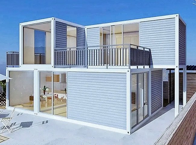 Cheap Foldable Shipping Container Home Exterior