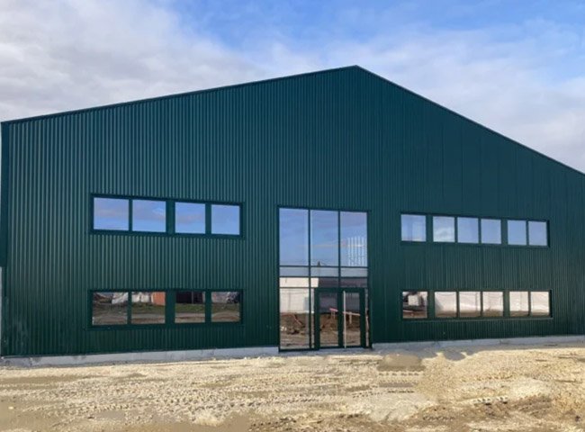 Prefabricated Steel Storage Shed Warehouse