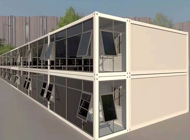 Modern High-End Container House View