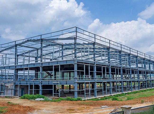 Recyclable prefab steel structure