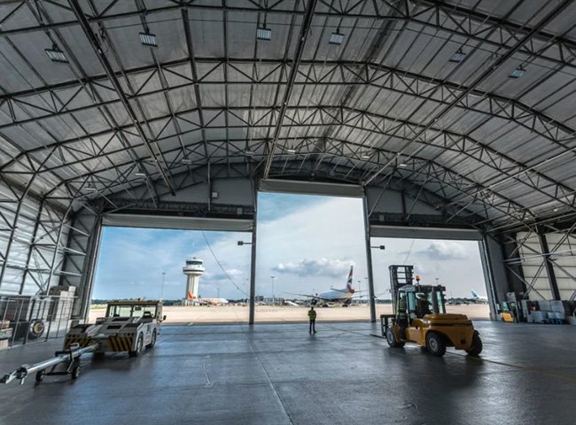 Modular Prefab Aircraft Hangar Kit