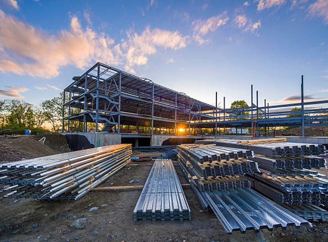 Recyclable prefab steel structure