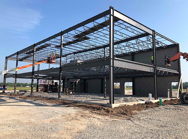 Low Cost Multi-layers Steel Structure