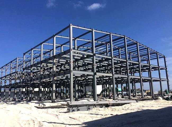 Low Cost Multi-layers Steel Structure