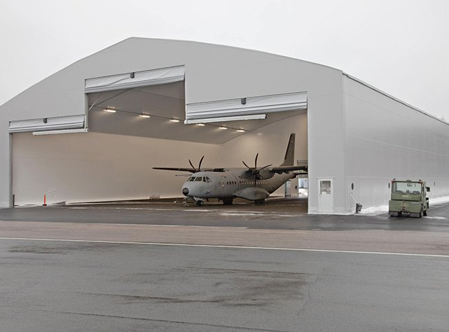 Steel frame garage parking structure