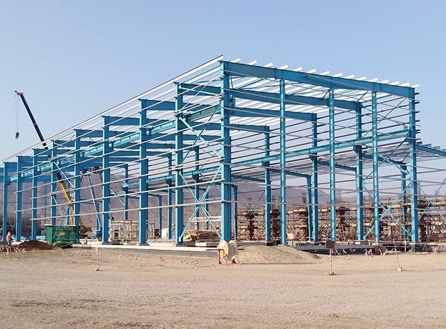 Recyclable prefab steel structure