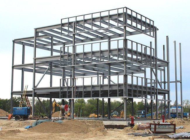 Low Cost Multi-layers Steel Structure