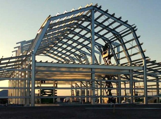 Multi-Story Steel Office Construction