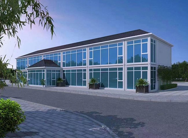Expandable Container House Exterior View