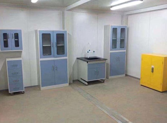 Flat Pack Container House Steel Frame Exterior