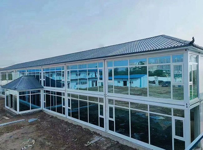 Expandable Container House Exterior View