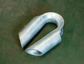 Tube Thimble with Gusset - DIN 3091 Cast Solid Thimble