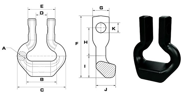 Drawings of Open Chain Links Mining Chain Forged: Drawings of Open Chain Links Mining Chain Forged: