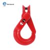 G80 CLEVIS SELF-LOCKING SAFETY HOOK WITH SIDE TRIGGER