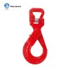 G80 SELF-LOCKING SAFETY HOOK FOR WEB SLING WITH HALF LINK