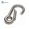 SNAP HOOK WITH EYELET DIN 5299 FORM A
