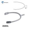 HORSE SPUR WITH BLUNT END SHANK/ NECK