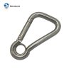 OBLIQUE ANGLE SNAP HOOK WITH EYELET