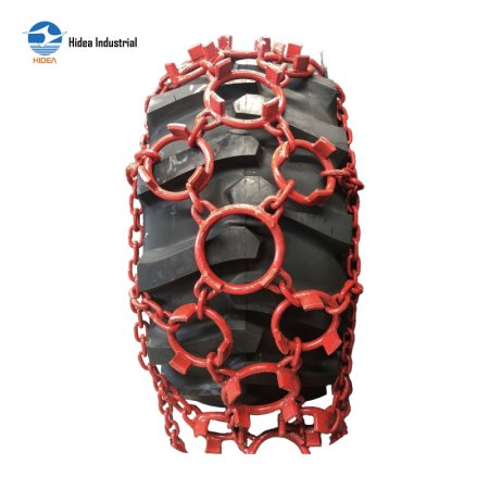 FLOATING RING PATTERN 3 ROWS FORESTRY SKIDDER CHAINS