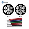 WIRE ROPE CABLE WITH COATING