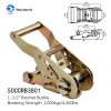 RATCHET BUCKLES WITH DIFFERENT HANDLE FORMS OF 1-1/2"
