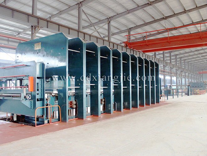 3200*12600/18200T steel wire rope conveyor belt production line