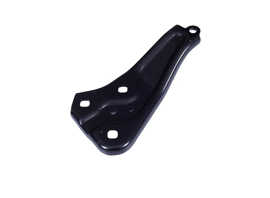 automotive sheet metal bracket with precision holes