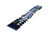 Stamped steel automotive part for engine mount
