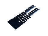 Manufactured sheet metal car part with complex geometry