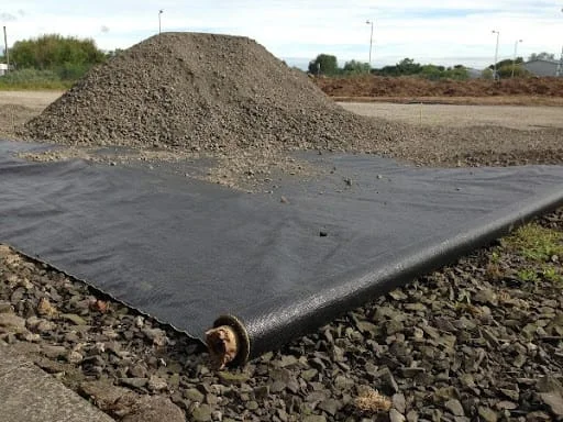 UV Protection High Density Sulzer Looms Polypropylene Woven Geotextile Fabric Weed Membrane for Outdoor Use 2