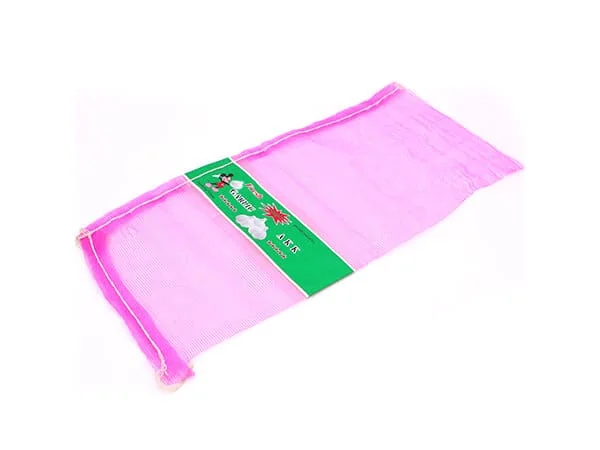 Durable Onion Potato Tomato Vegetable Fruit Firewood Seafood Plastic Packaging Drawstring PP Leno Net Mesh Bag with Label 4